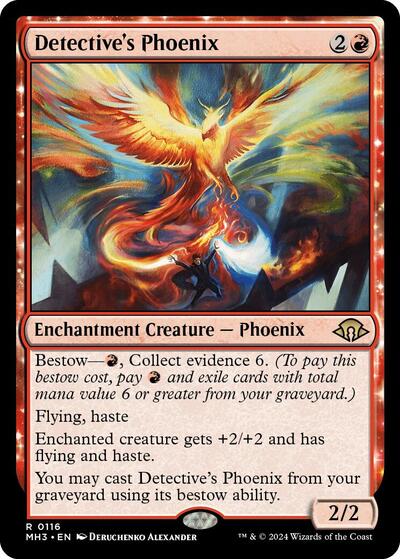 Detective's Phoenix (Modern Horizons 3) Near Mint Foil