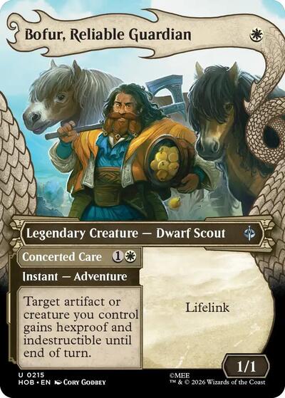 Bofur, Reliable Guardian (Showcase) (The Hobbit) Near Mint Foil