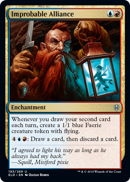 Improbable Alliance (Throne of Eldraine) Near Mint Foil
