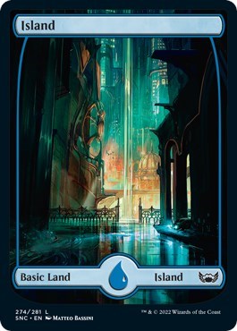 Island (274) (Streets of New Capenna) Near Mint