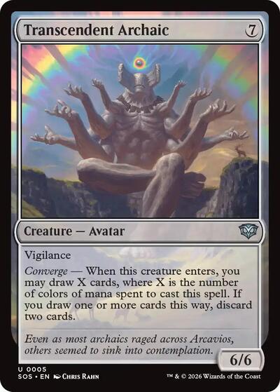 Transcendent Archaic (Secrets of Strixhaven) Near Mint Foil