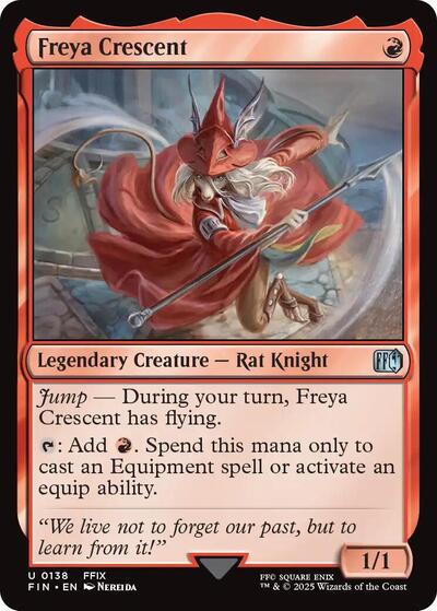 Freya Crescent (Universes Beyond: FINAL FANTASY) Near Mint Foil