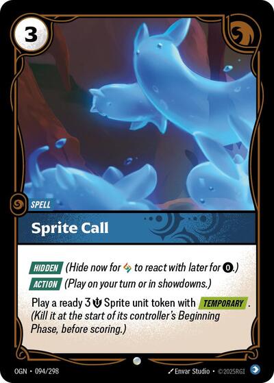 Sprite Call (Origins) Near Mint