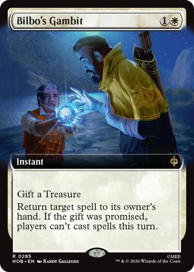 Bilbo's Gambit (Extended Art) (The Hobbit) Near Mint Foil
