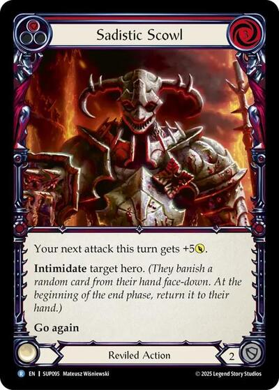 Sadistic Scowl (Super Slam) Near Mint