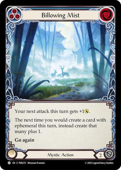 Billowing Mist (Blue) (Compendium of Rathe) Near Mint