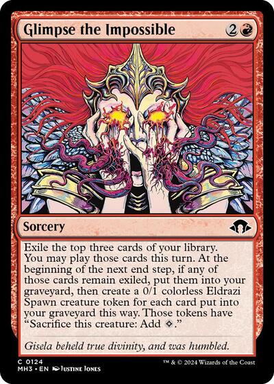 Glimpse the Impossible (Modern Horizons 3) Near Mint Foil