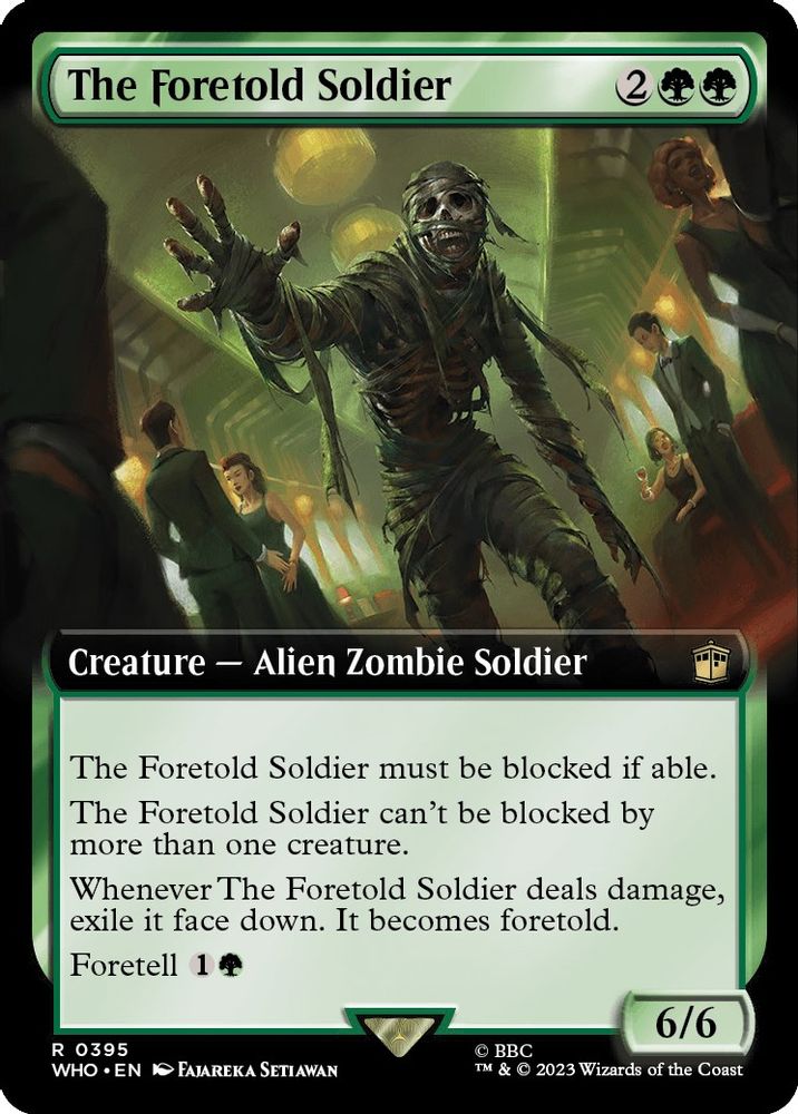 The Foretold Soldier (Extended Art)