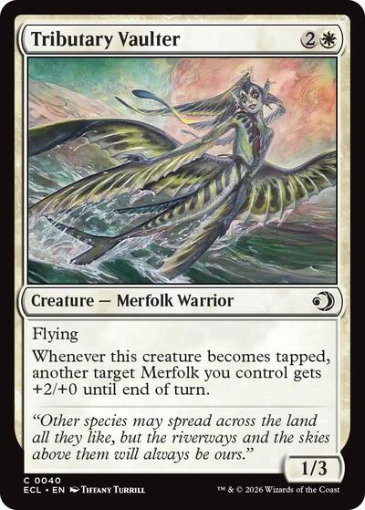 Tributary Vaulter (Lorwyn Eclipsed) Near Mint Foil