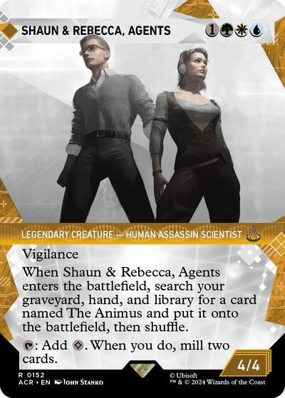 Shaun & Rebecca, Agents (Showcase) (Universes Beyond: Assassin's Creed) Near Mint