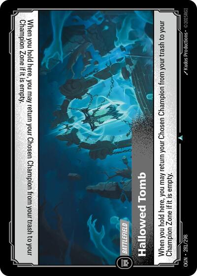 Hallowed Tomb (Origins) Near Mint Foil