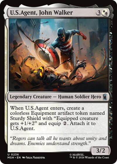 U.S.Agent, John Walker (Marvel Super Heroes) Near Mint