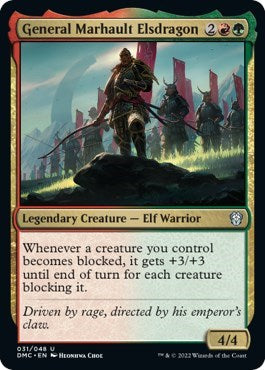 General Marhault Elsdragon (Commander: Dominaria United) Near Mint