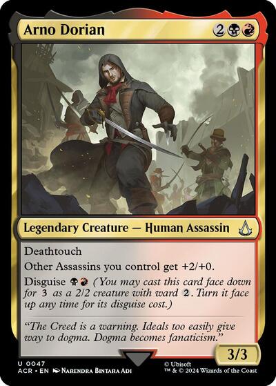Arno Dorian (Universes Beyond: Assassin's Creed) Near Mint Foil