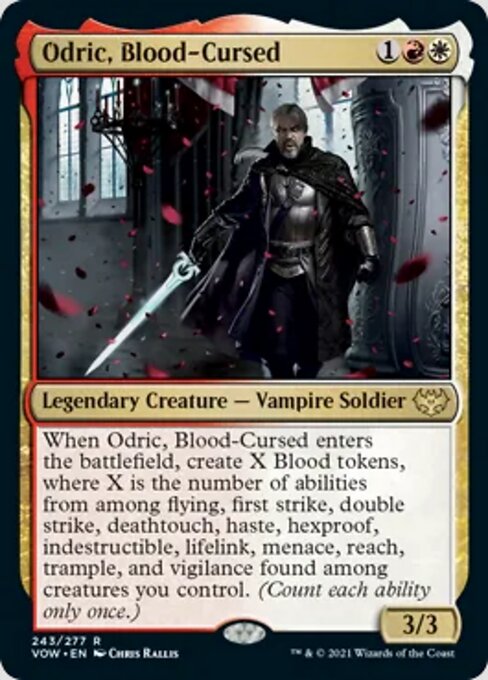 Odric, Blood-Cursed (Innistrad: Crimson Vow) Near Mint