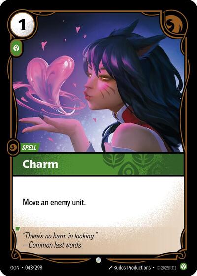 Charm (Origins) Near Mint Foil