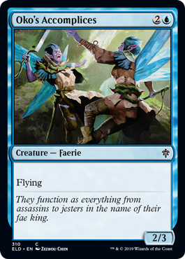 Oko's Accomplices (Throne of Eldraine) Near Mint