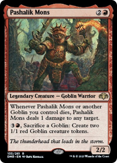 Pashalik Mons (Dominaria Remastered) Near Mint