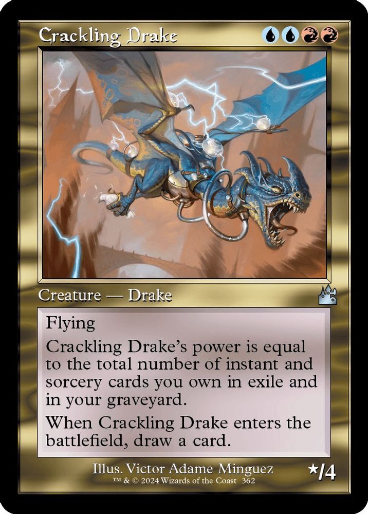 Crackling Drake (Retro Frame)