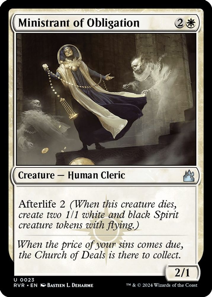 Ministrant of Obligation