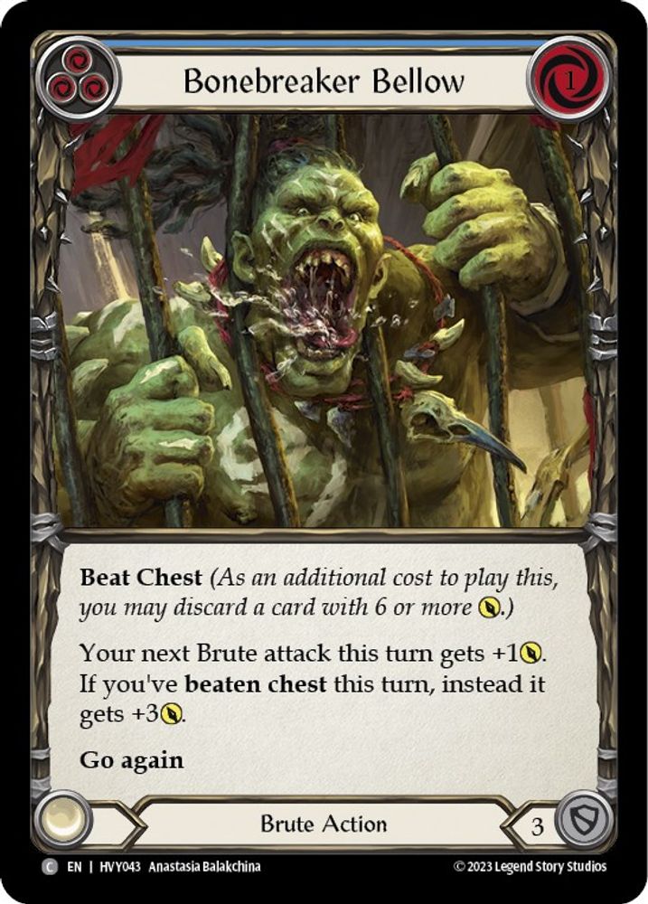 Bonebreaker Bellow (Blue)