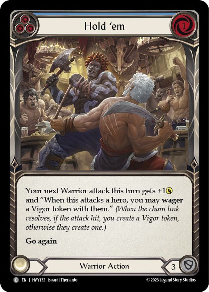 Hold 'em (Blue)