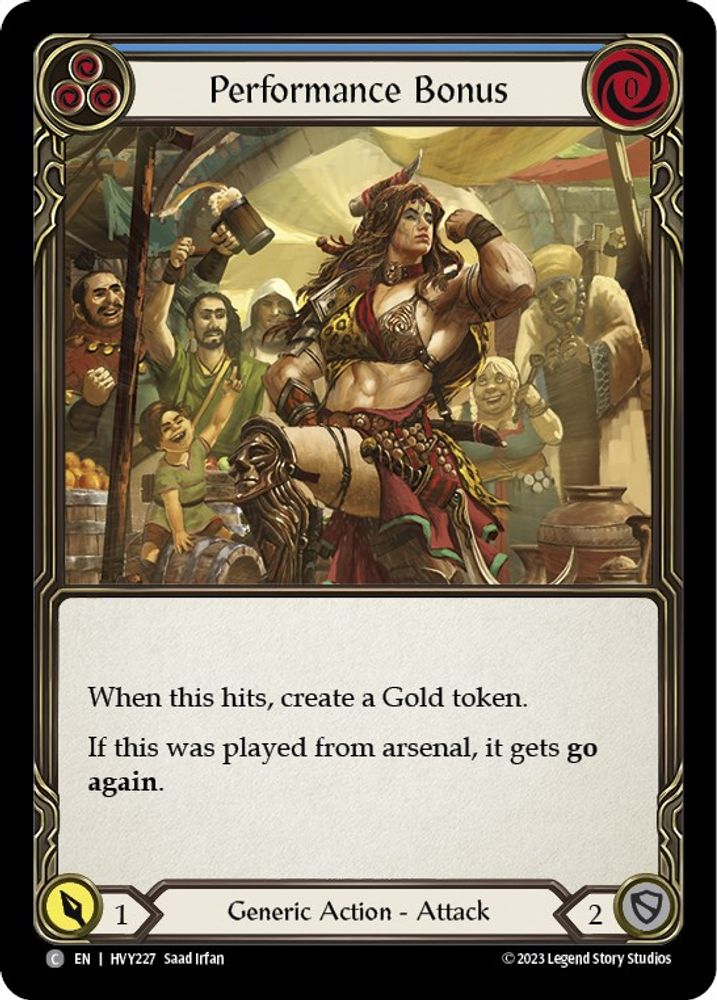 Performance Bonus (Blue)