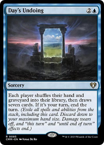 Day's Undoing (Commander Masters) Near Mint