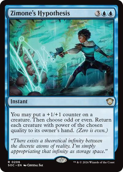 Zimone's Hypothesis (Commander: Secrets of Strixhaven) Near Mint
