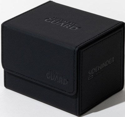 SideWinder XenoSkin 100+ Monocolor Deck Case Black (Ultimate Guard) New