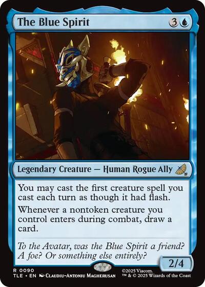 The Blue Spirit (Avatar: The Last Airbender: Eternal-Legal) Near Mint Foil