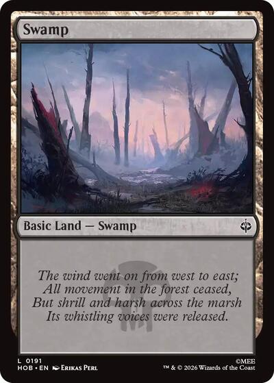 Swamp (0191) (The Hobbit) Near Mint Foil