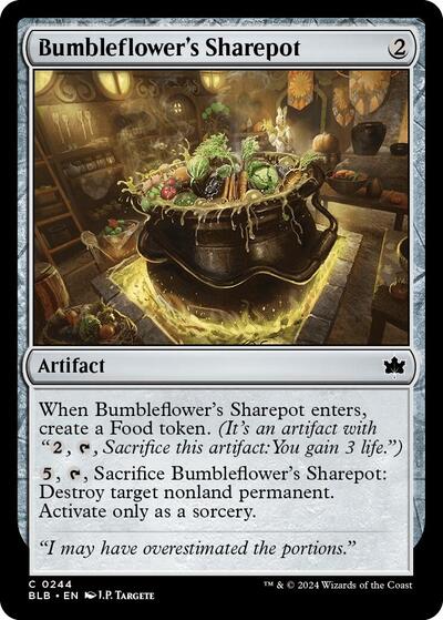 Bumbleflower's Sharepot (Bloomburrow) Near Mint