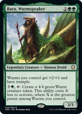Baru, Wurmspeaker (Commander: Dominaria United) Near Mint
