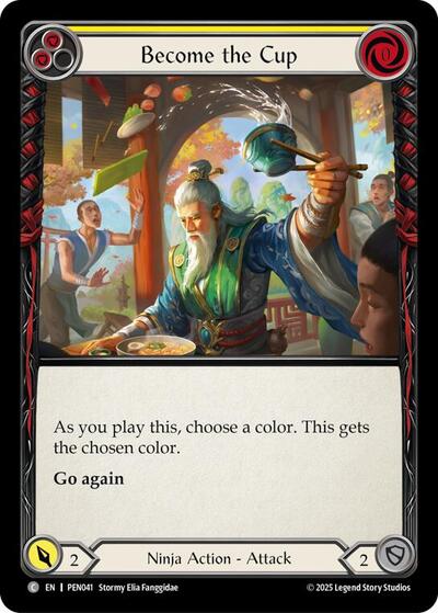 Become The Cup (Yellow) (Compendium of Rathe) Near Mint Foil