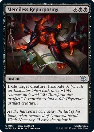 Merciless Repurposing (March of the Machine) Near Mint