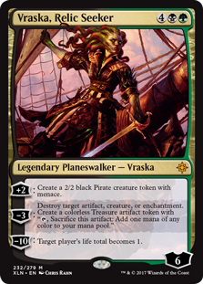 Vraska, Relic Seeker (Ixalan) Near Mint