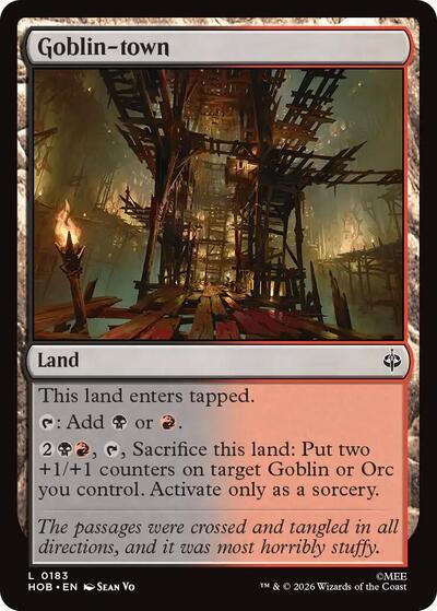 Goblin-town (The Hobbit) Near Mint Foil