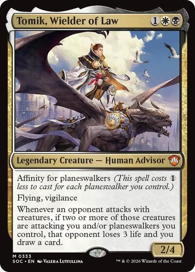 Tomik, Wielder of Law (Commander: Secrets of Strixhaven) Near Mint