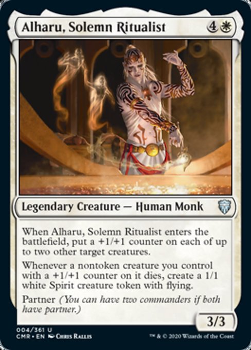 Alharu, Solemn Ritualist (Commander Legends) Near Mint Foil