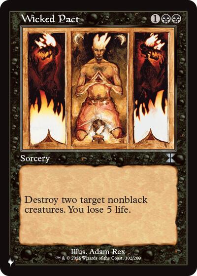 Wicked Pact (The List) Near Mint