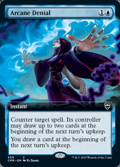Arcane Denial (Extended Art) (Commander Legends) Near Mint