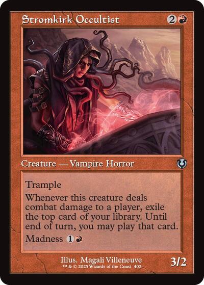 Stromkirk Occultist (Retro Frame) (Innistrad Remastered) Near Mint