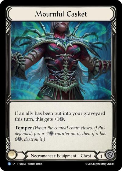 Mournful Casket (Compendium of Rathe) Near Mint Cold Foil
