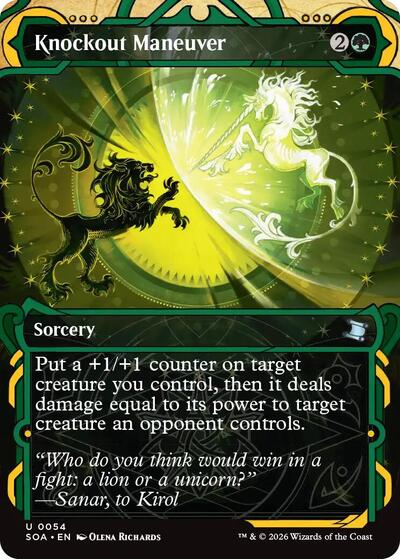 Knockout Maneuver (Secrets of Strixhaven: Mystical Archive) Near Mint