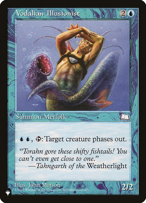 Vodalian Illusionist (The List) Near Mint