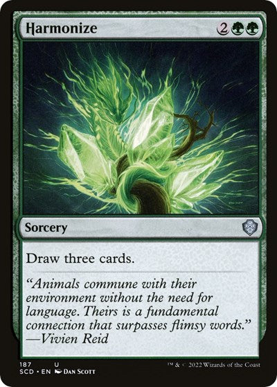 Harmonize (Commander 2022 Starter Decks) Near Mint