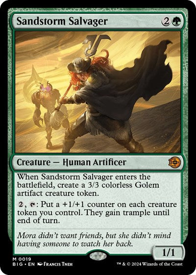 Sandstorm Salvager (Outlaws of Thunder Junction: The Big Score) Near Mint