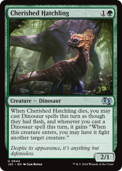 Cherished Hatchling (Foundations Jumpstart) Near Mint