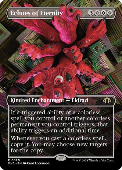 Echoes of Eternity (Borderless) (Modern Horizons 3) Near Mint